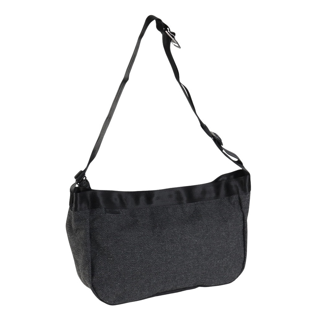 クロム（CHROME）（メンズ、レディース）NEWSPAPER メッセンジャーバッグ SM JP198 BLACK HERRINBONE