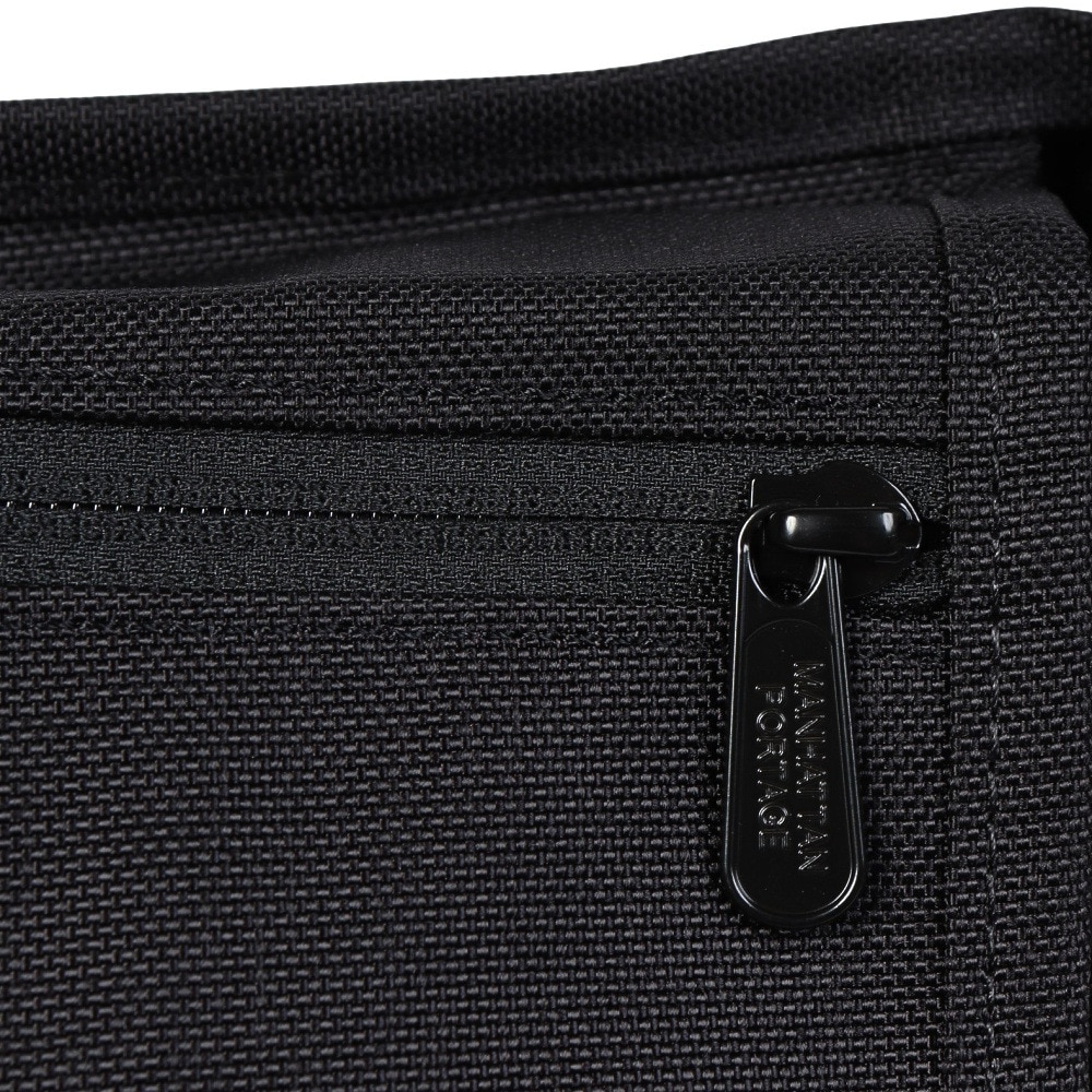 マンハッタンポーテージ（ManhattanPortage）（メンズ）ナイロン メッセンジャーバッグ JR フラップ ジッパーポケット MP1605JRFZP BLACK