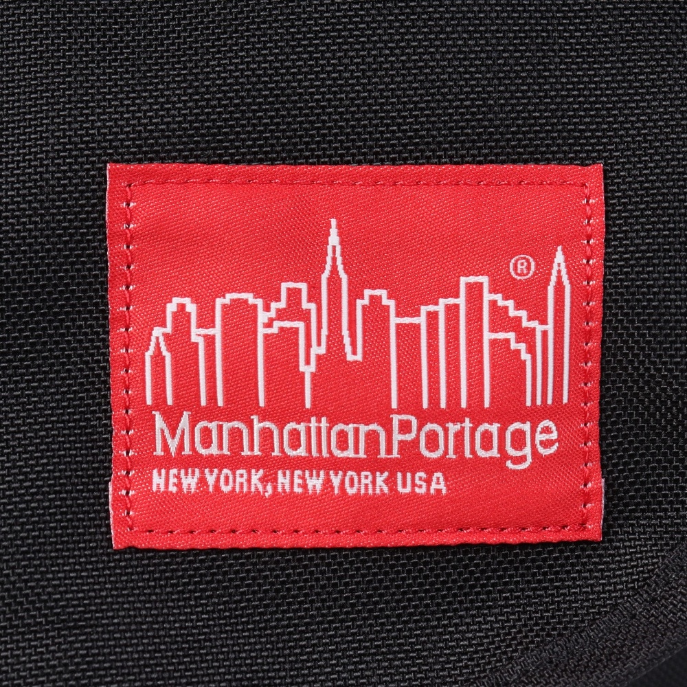 マンハッタンポーテージ（ManhattanPortage）（メンズ）ナイロン メッセンジャーバッグ JR フラップ ジッパーポケット MP1605JRFZP BLACK