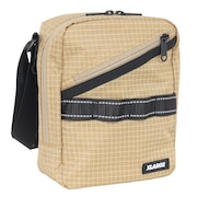 (メンズ、レディース)リップストップ スクエア ショルダーバッグ 101251053001-BEIGE