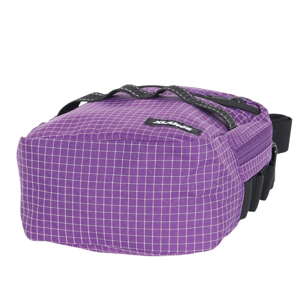 エクストララージ（XLARGE）（メンズ、レディース）リップストップ スクエア ショルダーバッグ 101251053001-PURPLE