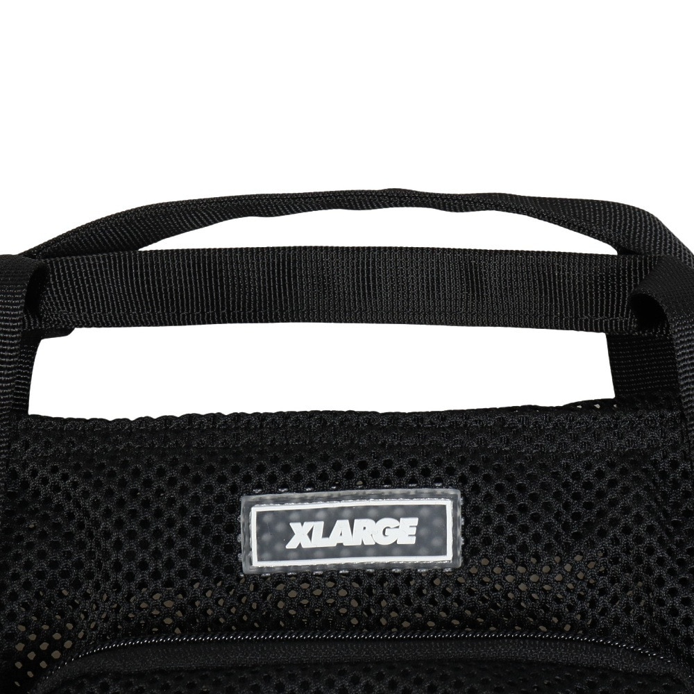 エクストララージ（XLARGE）（メンズ）メッシュ ショルダーバッグ 101252053002-BLACK