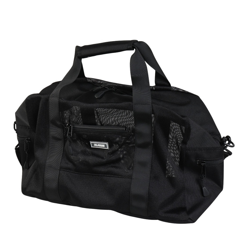 エクストララージ（XLARGE）（メンズ）メッシュ ダッフルバッグ 101252053003-BLACK
