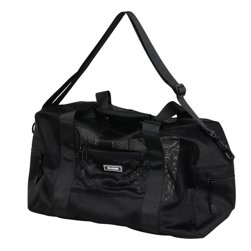 エクストララージ（XLARGE）（メンズ）メッシュ ダッフルバッグ 101252053003-BLACK
