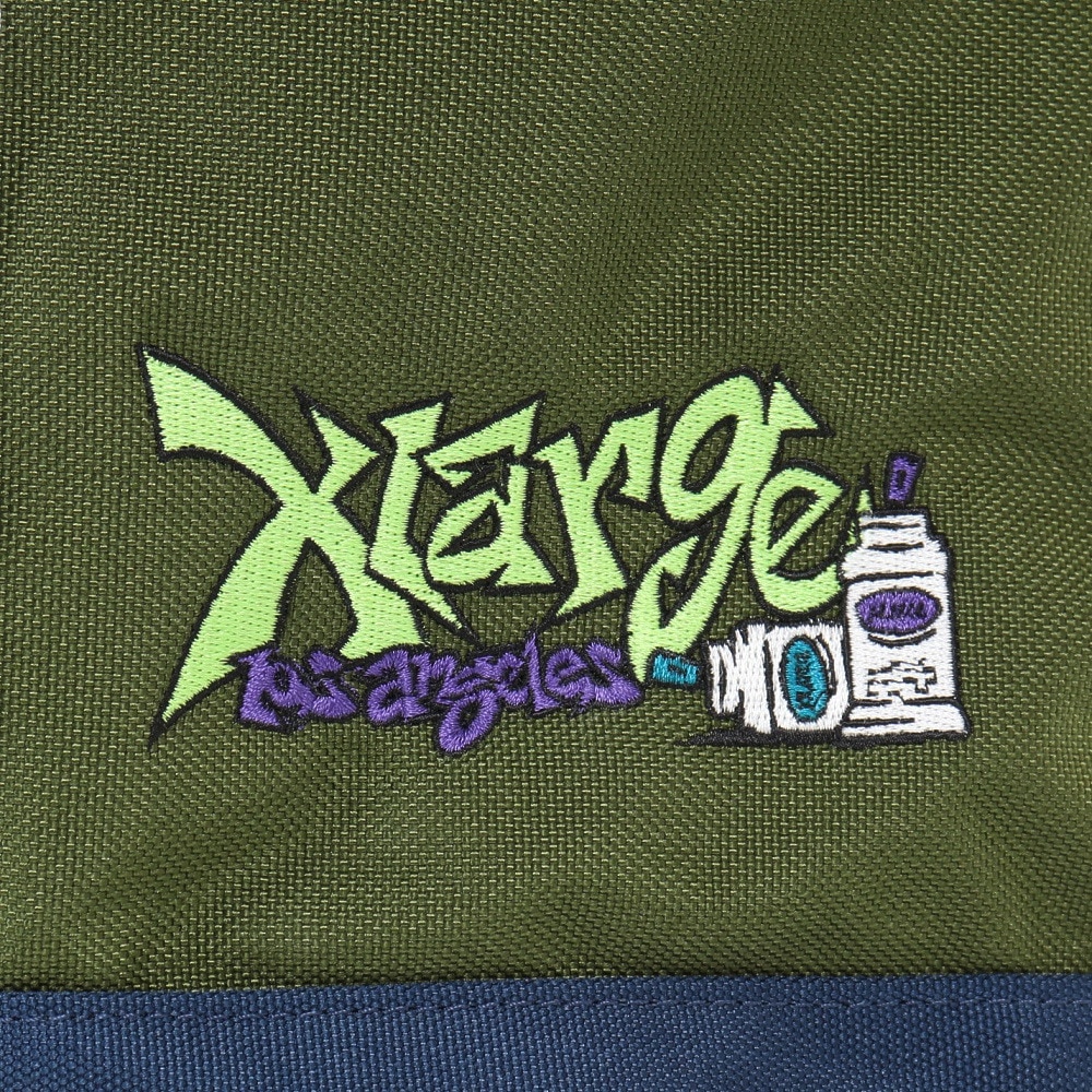 エクストララージ（XLARGE）（メンズ、レディース）CORDURA ワイド トートバッグ 101231053004-GREEN