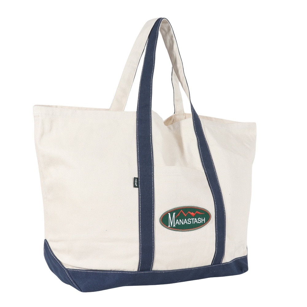 マナスタッシュ（MANASTASH）（メンズ）マナヘンプトートバッグ ラージ 792-3976004 NAVY