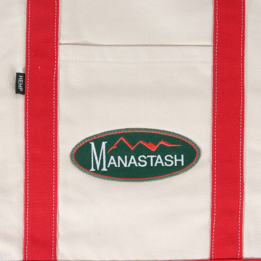 マナスタッシュ（MANASTASH）（メンズ）マナヘンプトートバッグ ラージ 792-3976004 RED
