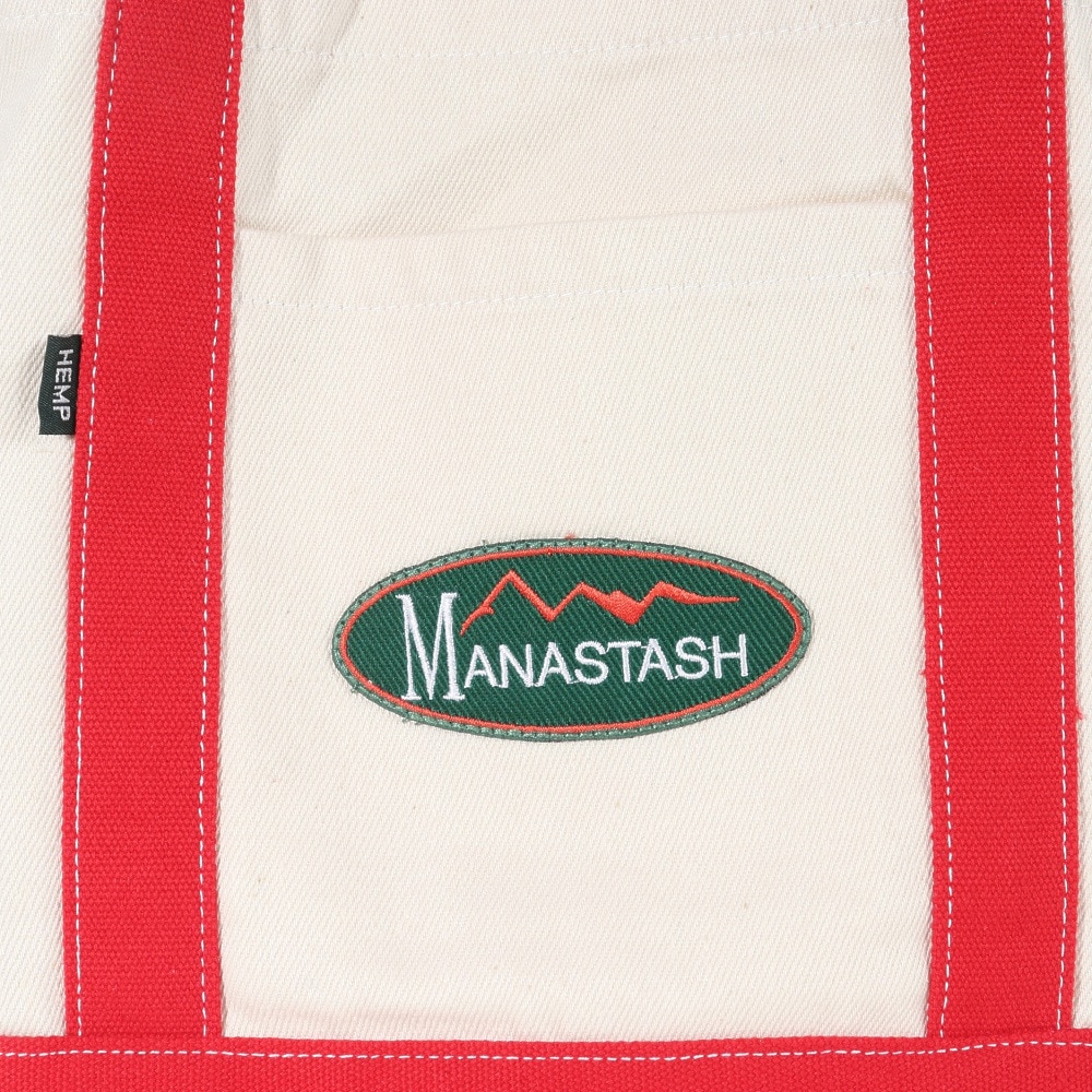 マナスタッシュ（MANASTASH）（メンズ）マナヘンプトートバッグ スモール 792-3976005 RED