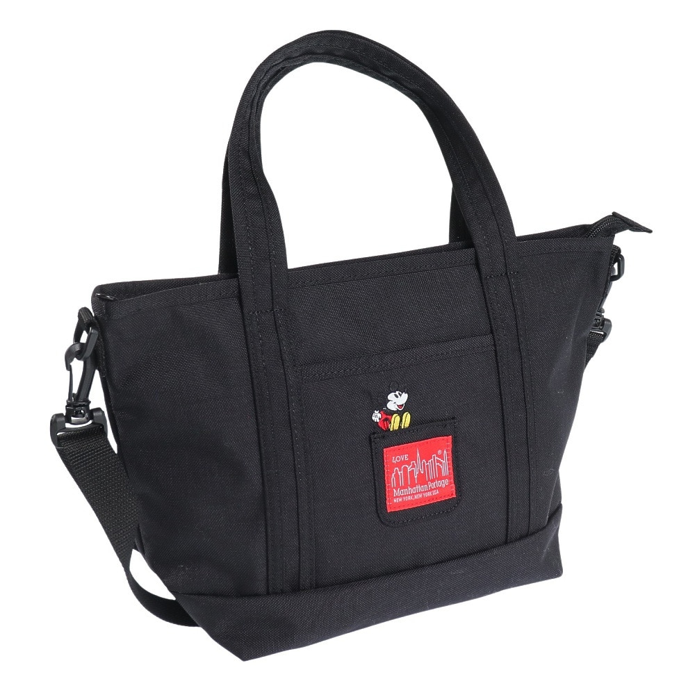 マンハッタンポーテージ（ManhattanPortage）（メンズ、レディース、キッズ）Rego トートバッグ ミッキーマウス MP1305Z2MIC23 BLACK