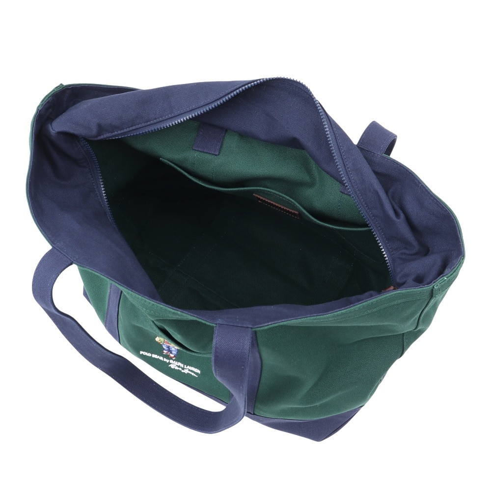 ラルフ ローレン（RALPH LAUREN）（メンズ、レディース）BEAR トート MEDIUM キャンバス MAPOBGS0G620193300