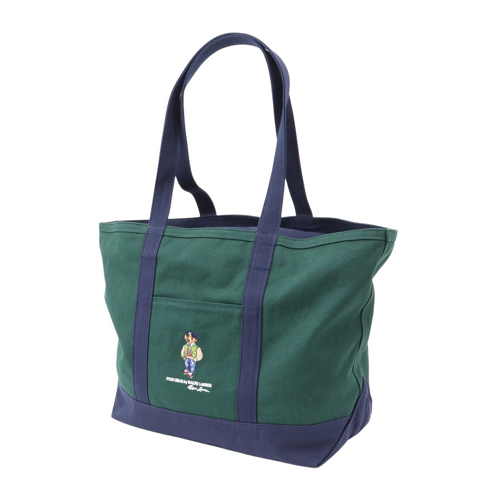 ラルフ ローレン（RALPH LAUREN）（メンズ、レディース）BEAR トート MEDIUM キャンバス MAPOBGS0G620193300