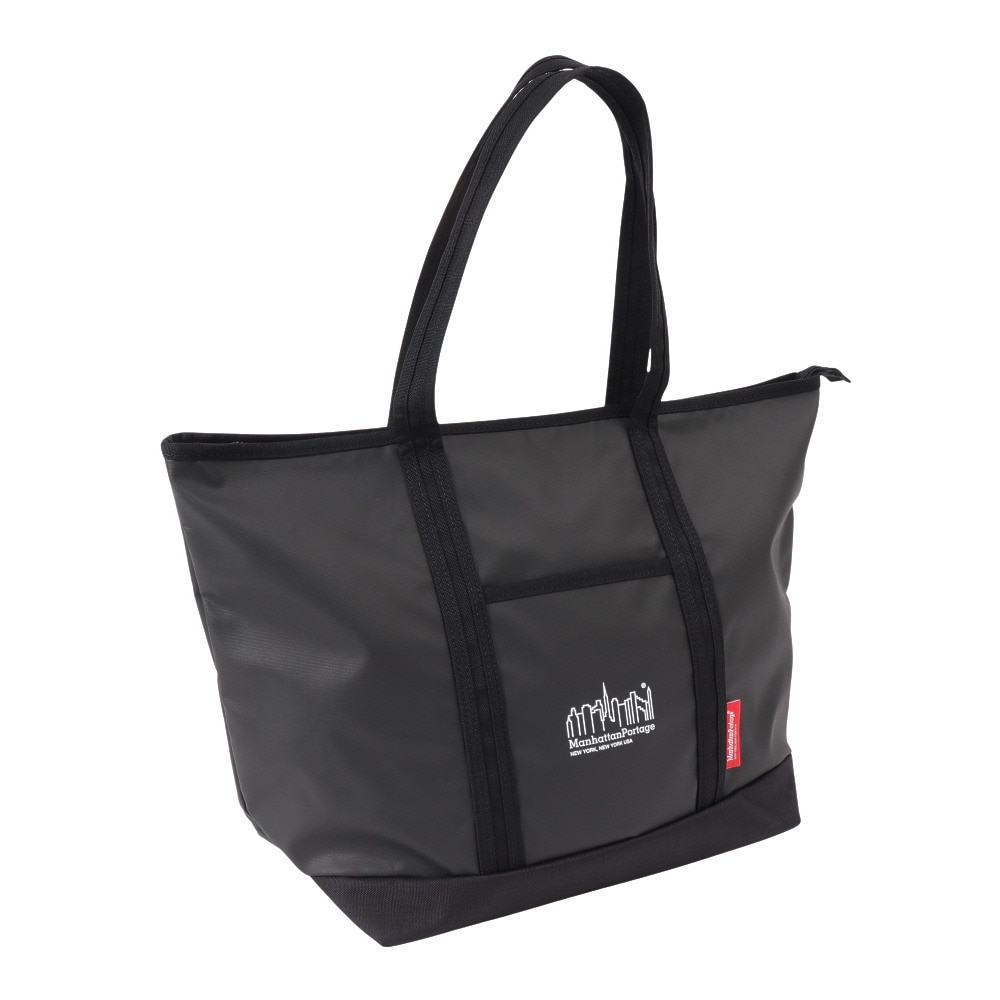 マンハッタンポーテージ（ManhattanPortage）（メンズ、レディース）ロゴ プリント Cherry Hill トートバッグ MP1307ZP BLACK