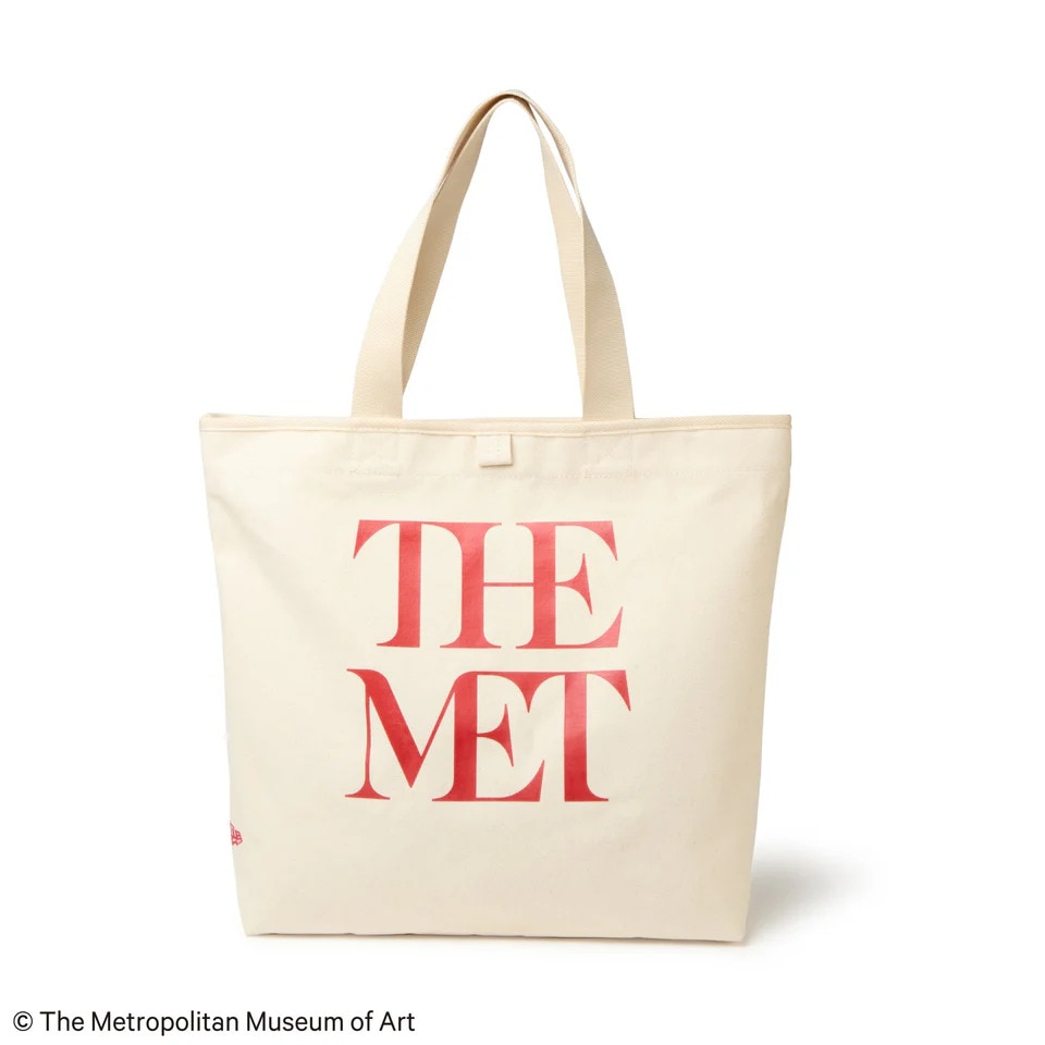 ニューエラ（NEW ERA）（メンズ、レディース）キャンバス トートバッグ 14L The Met アイボリー 14457319