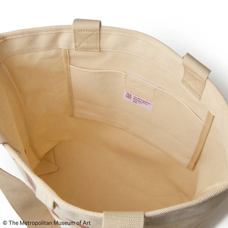 ニューエラ（NEW ERA）（メンズ、レディース）キャンバス トートバッグ 14L The Met アイボリー 14457319