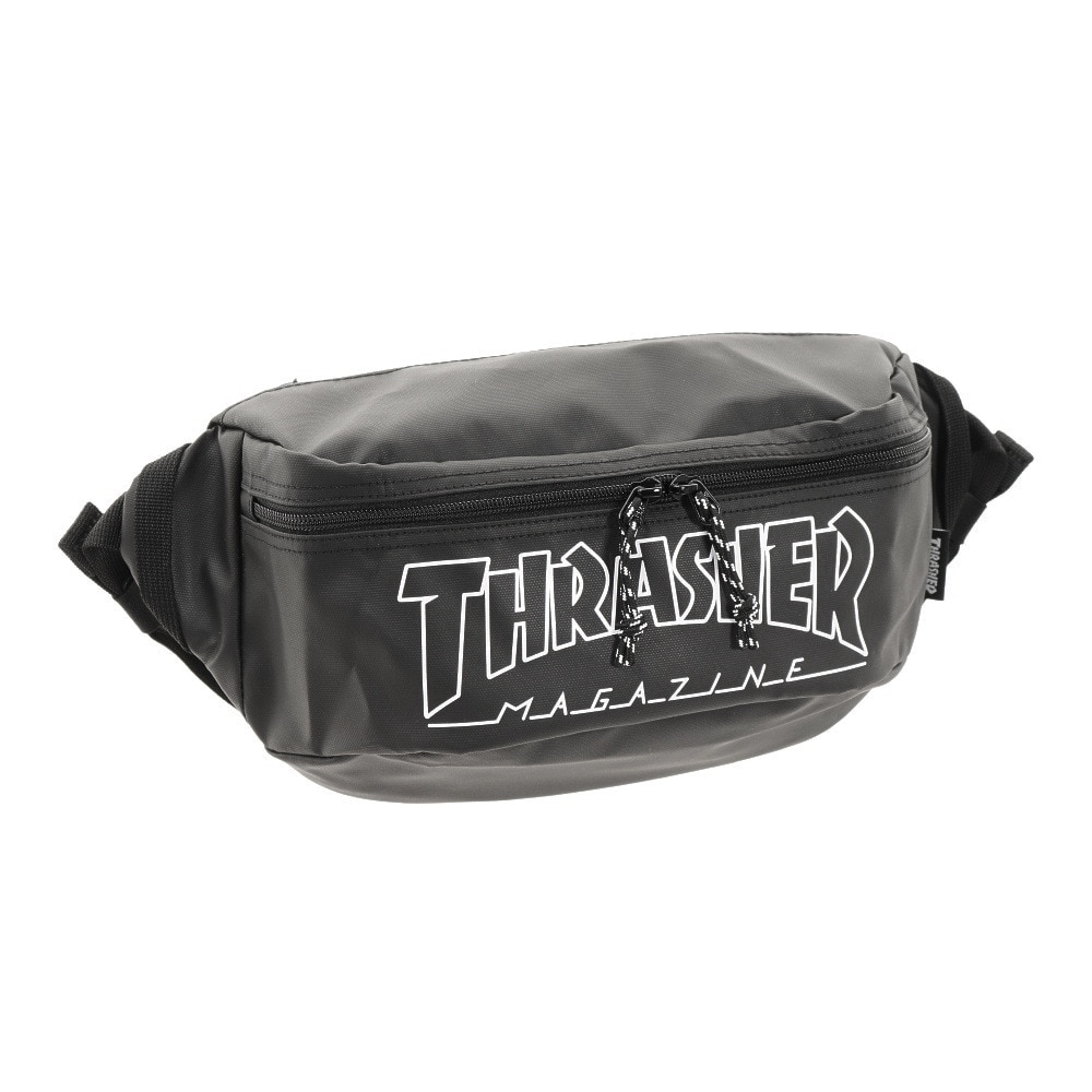 スラッシャー（THRASHER）（メンズ、レディース）バックパック&ウエストバッグ THR-200BKWT