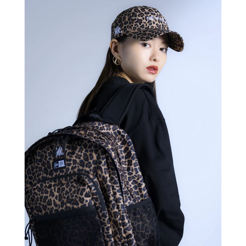 ニューエラ(NEW ERA)(メンズ、レディース)キャンパスパ ック Maika Yamamoto 山本舞香 MK. ロゴ レオパード ヒョウ柄 おしゃれ女子リュック13534508