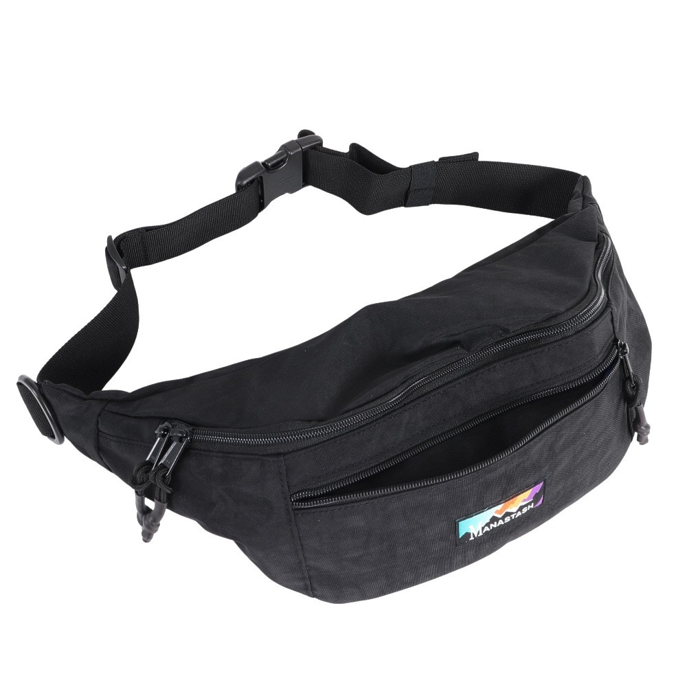マナスタッシュ（MANASTASH）（メンズ）ファニーパックバッグ 792-3976009 BLACK