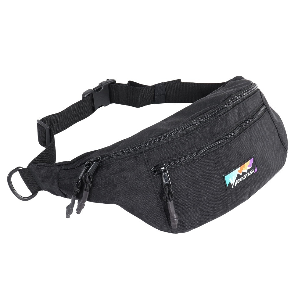 マナスタッシュ（MANASTASH）（メンズ）ファニーパックバッグ 792-3976009 BLACK