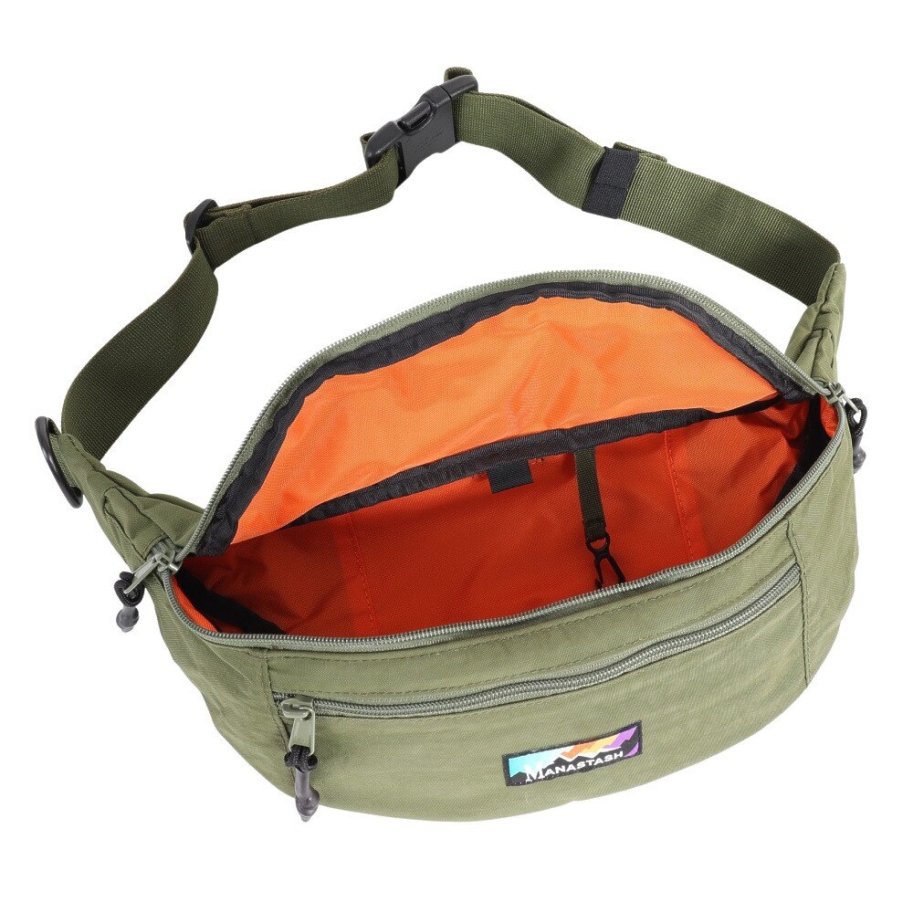 マナスタッシュ（MANASTASH）（メンズ）ファニーパックバッグ 792-3976009 OLIVE