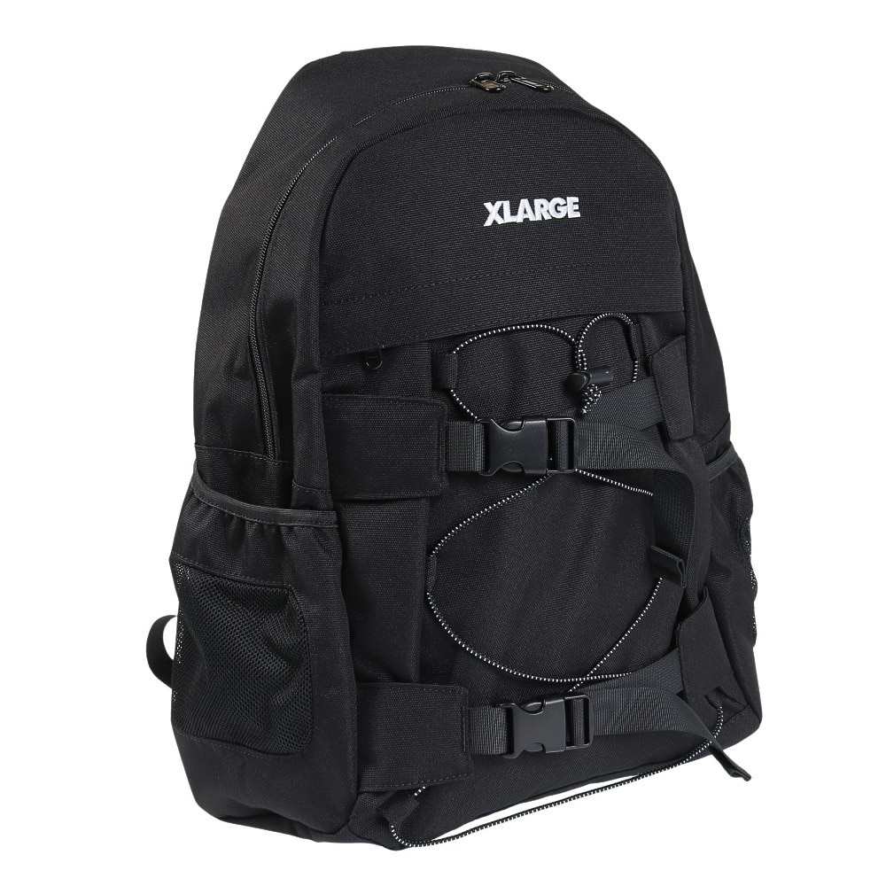 ＸＬＡＲＧＥ スタンダードロゴ トラックフック バックパック 101232053002-BLACK Ｆ 90 バッグ・ポーチ