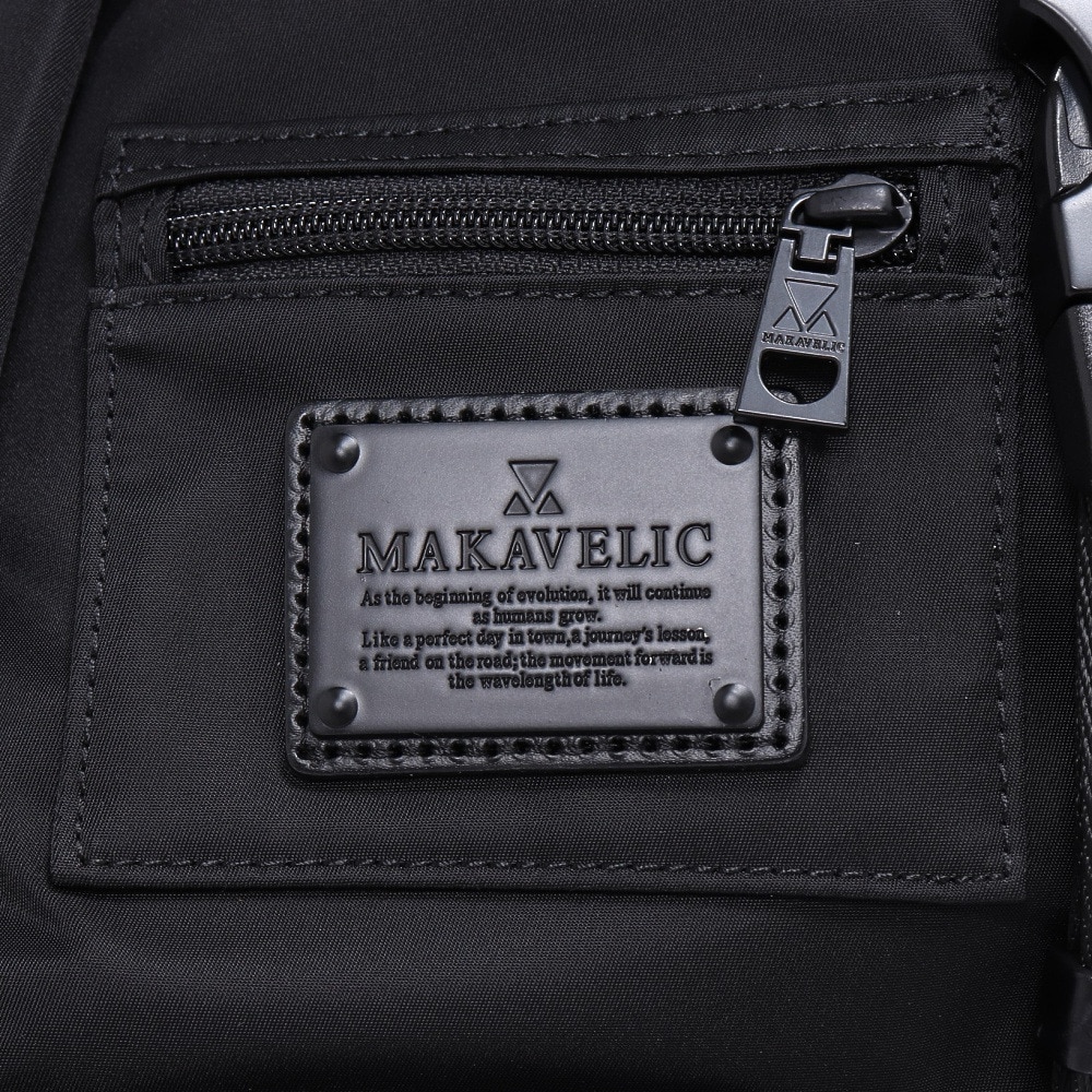 マキャベリック（MAKAVELIC）（メンズ）ダブルポケット バックパック リュックサック 312410103BLK