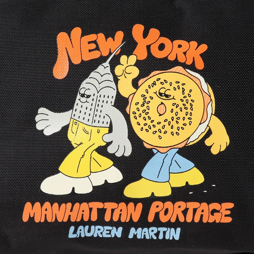 マンハッタンポーテージ（ManhattanPortage）（メンズ、レディース）ローレンマーティン バックパック MP1236LVLLAUREN BLACK