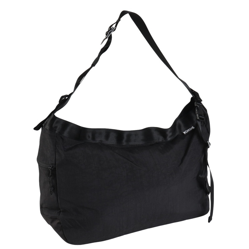 クロム（CHROME）（メンズ、レディース）NEWSPAPER メッセンジャーバッグ JP197 BLACK CRINKLE