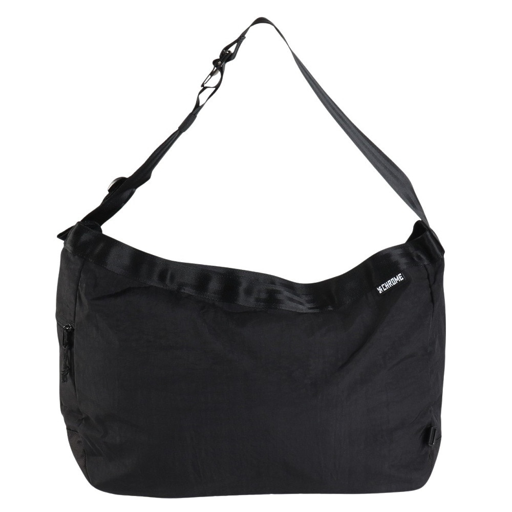 クロム（CHROME）（メンズ、レディース）NEWSPAPER メッセンジャーバッグ JP197 BLACK CRINKLE