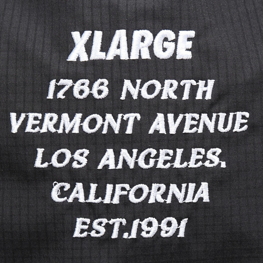 エクストララージ（XLARGE）（メンズ、レディース）RIPSTOP KNAPSACK バックパック 101253053004-BLACK
