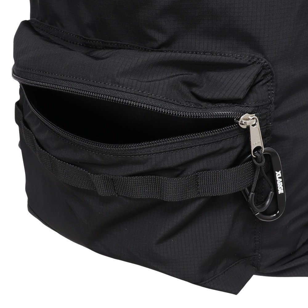 エクストララージ（XLARGE）（メンズ、レディース）RIPSTOP KNAPSACK バックパック 101253053004-BLACK
