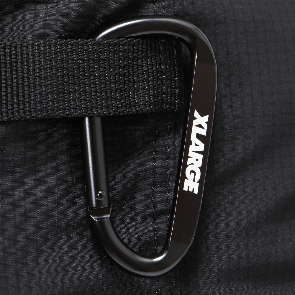 エクストララージ（XLARGE）（メンズ、レディース）RIPSTOP KNAPSACK バックパック 101253053004-BLACK