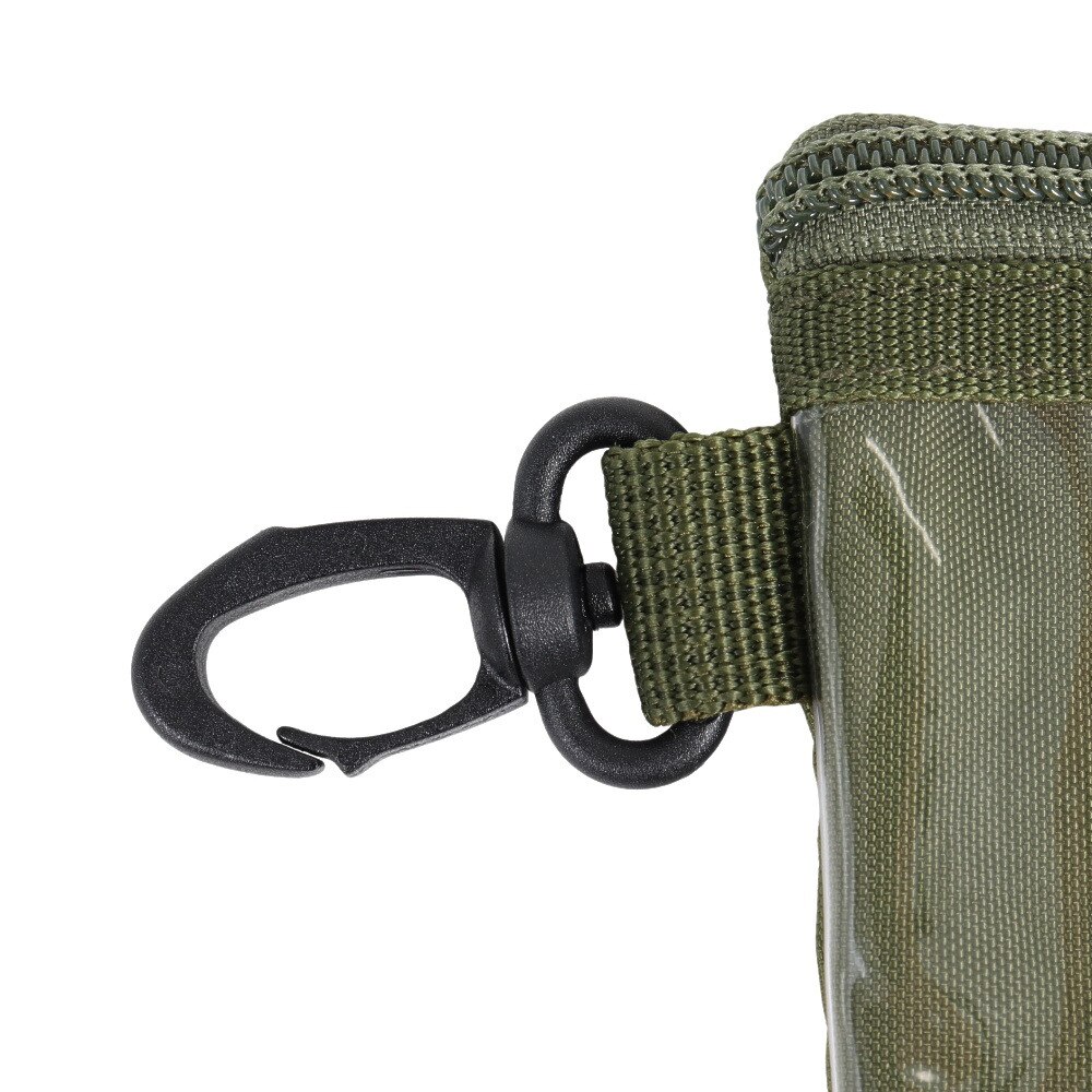 マナスタッシュ（MANASTASH）（メンズ）クリアポケットポーチ 792-3976006 OLIVE
