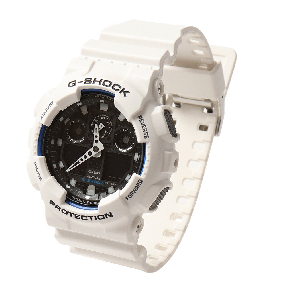 カシオ　G-SHOCK GA-100B-7AFJ　腕時計　ホワイト