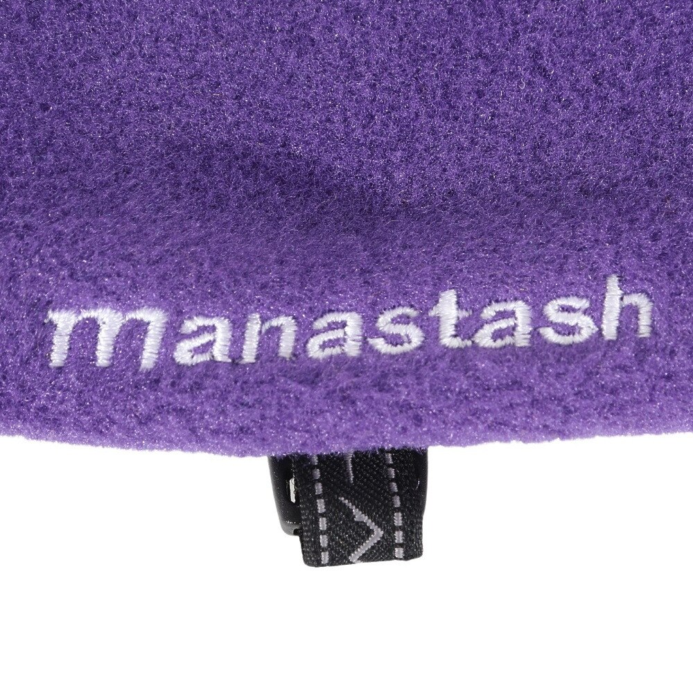 マナスタッシュ（MANASTASH）（メンズ）ポーラテックフィンガーレスグローブ 792-3970005 PURPLE