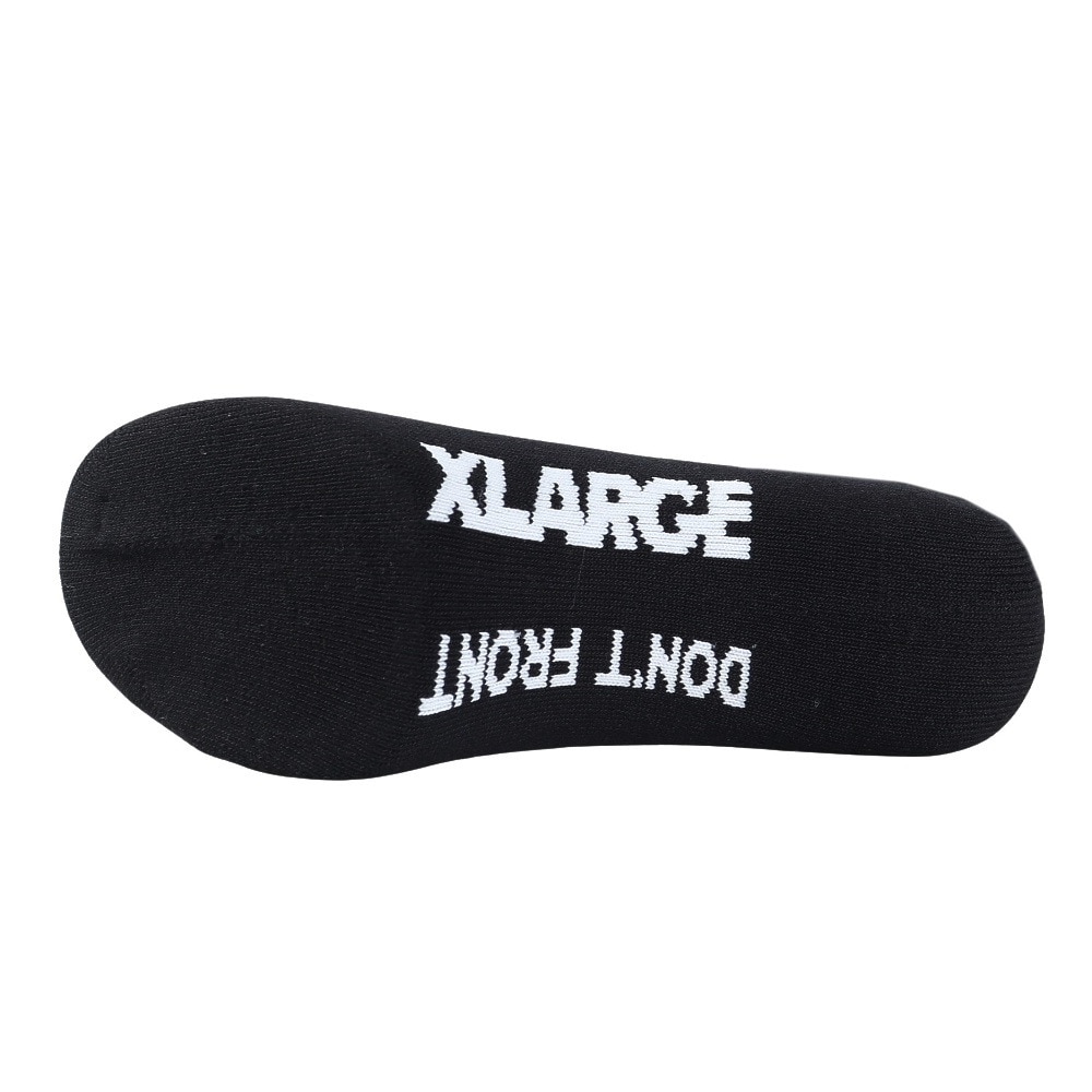 エクストララージ（XLARGE）（メンズ）OG EMBROIDERY ソックス 101241054005-BLACK