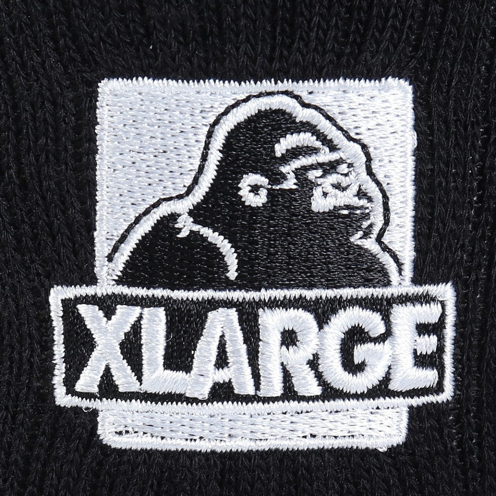 エクストララージ（XLARGE）（メンズ）OG EMBROIDERY ソックス 101241054005-BLACK