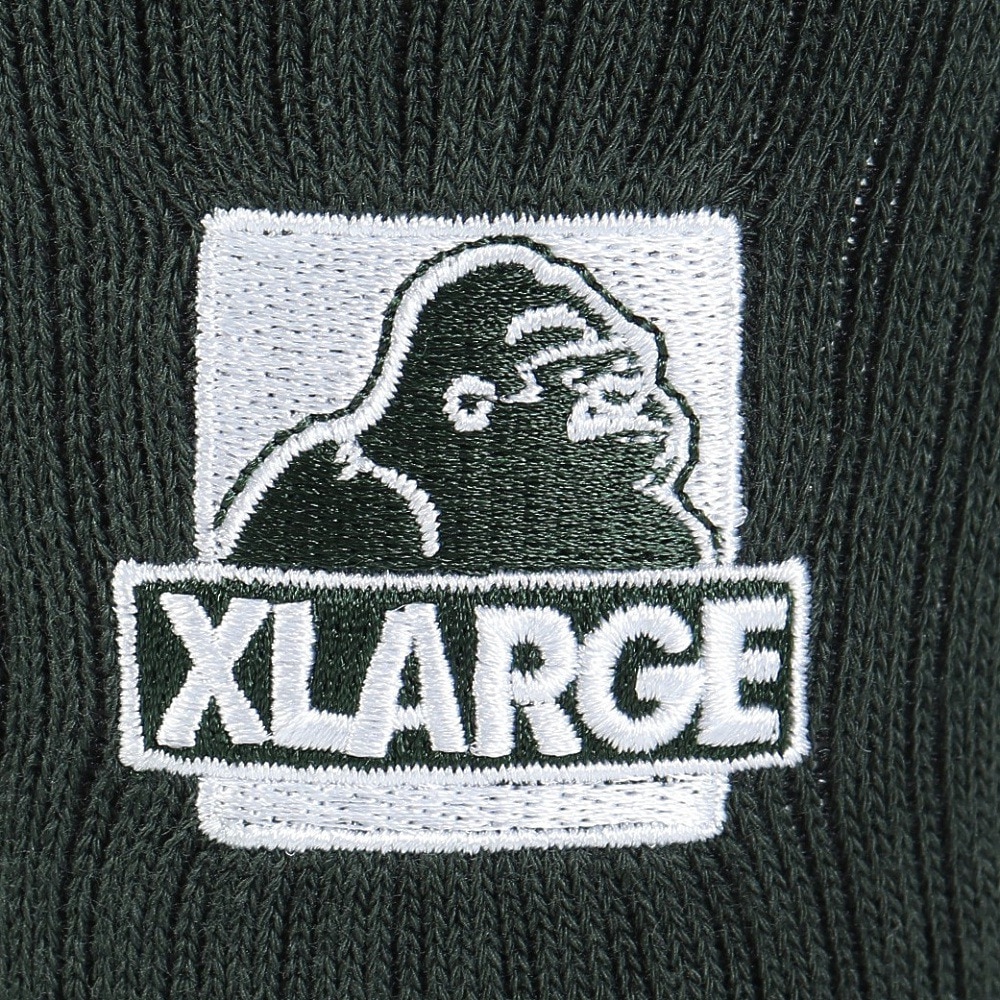 エクストララージ（XLARGE）（メンズ）OG EMBROIDERY ソックス 101241054005-GREEN
