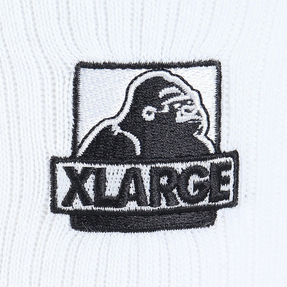 エクストララージ（XLARGE）（メンズ）OG EMBROIDERY ソックス 101241054005-WHITE