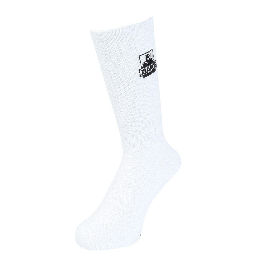エクストララージ（XLARGE）（メンズ）OG EMBROIDERY ソックス 101241054005-WHITE