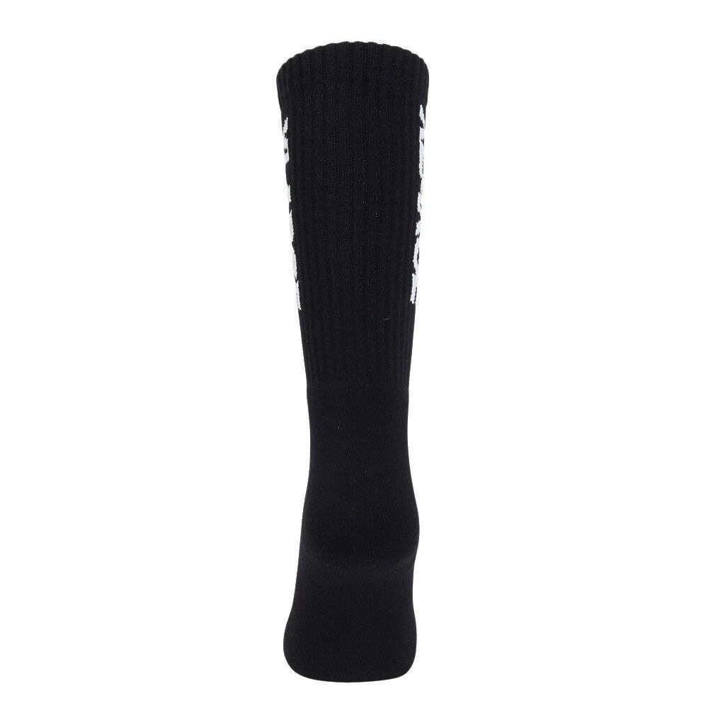 エクストララージ（XLARGE）（メンズ）スタンダード ロゴ ソックス 101241054006-BLACK