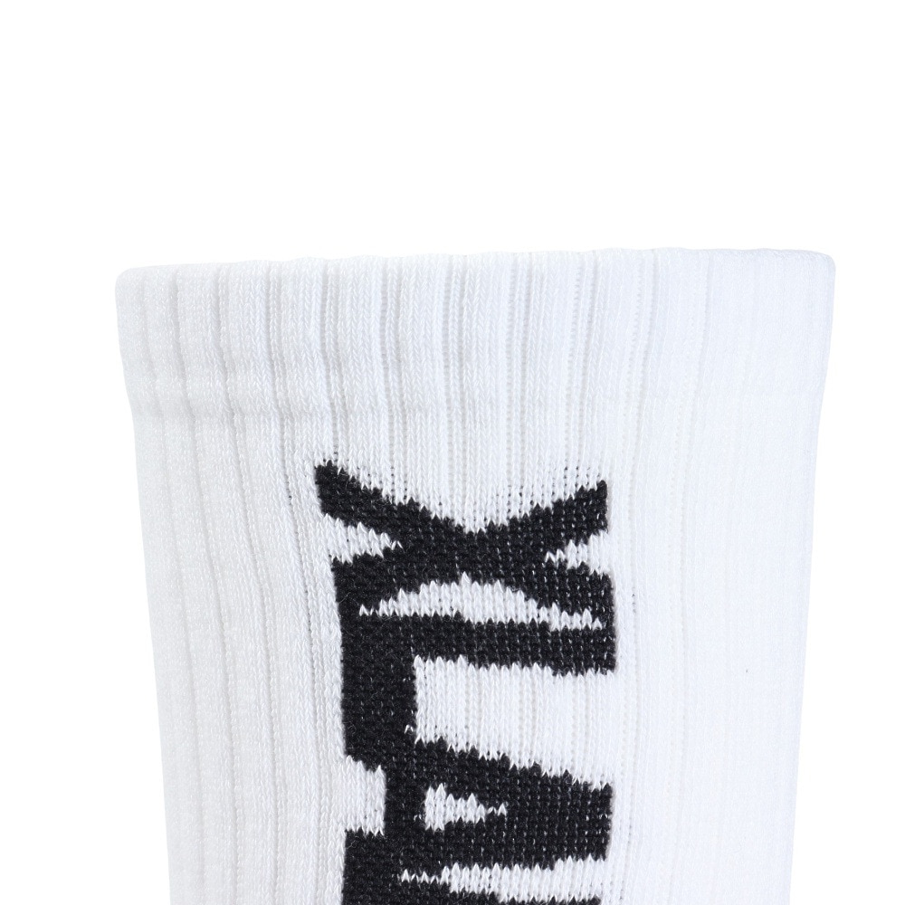エクストララージ（XLARGE）（メンズ）スタンダード ロゴ ソックス 101241054006-WHITE