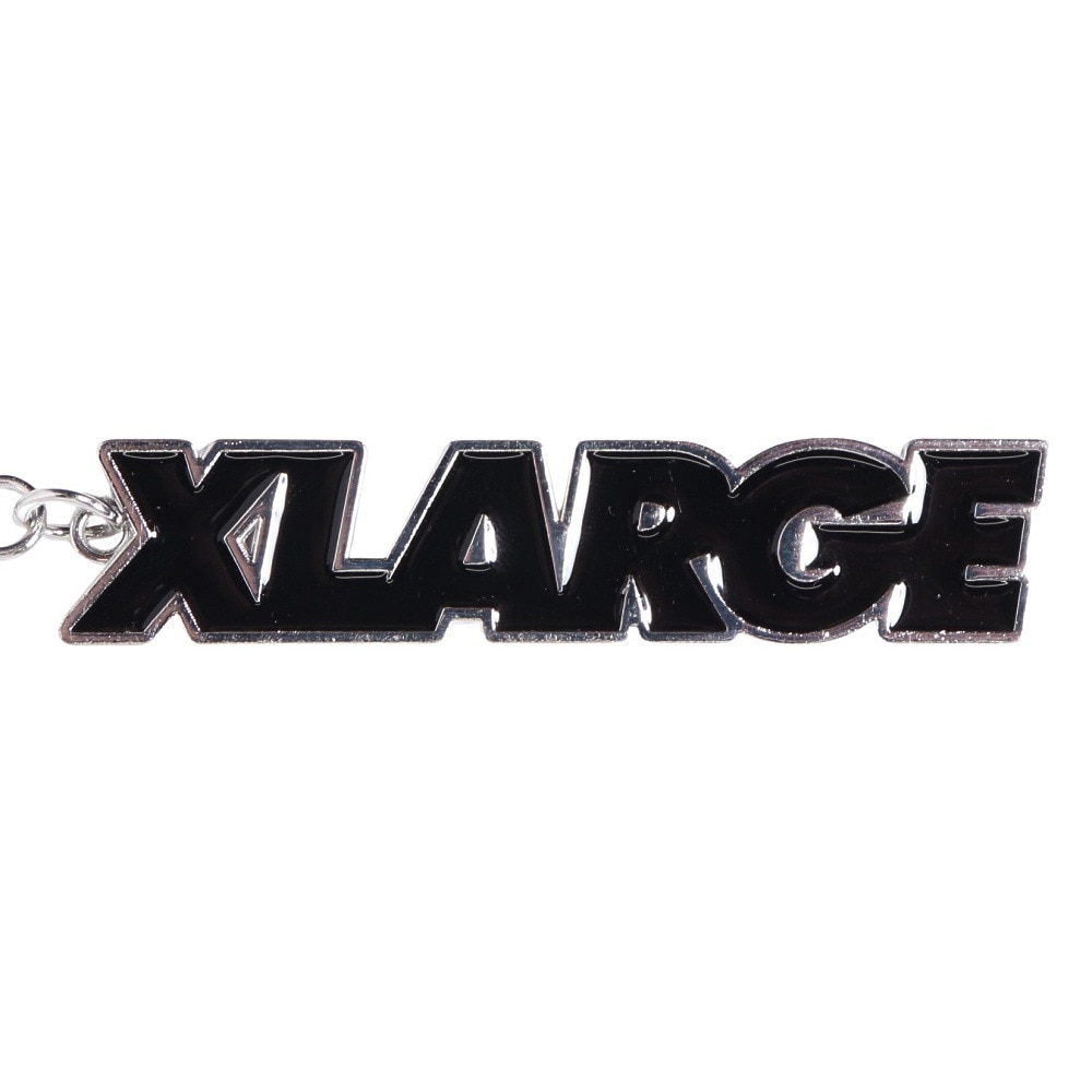 エクストララージ（XLARGE）（メンズ、レディース、キッズ）スタンダード ロゴ キーチェーン 101241054007-BLACK