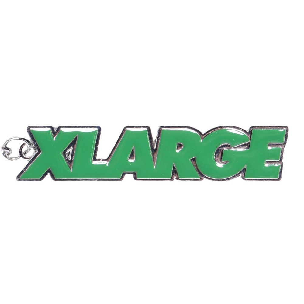 エクストララージ（XLARGE）（メンズ、レディース、キッズ）スタンダード ロゴ キーチェーン 101241054007-GREEN