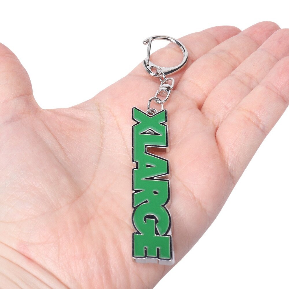 エクストララージ（XLARGE）（メンズ、レディース、キッズ）スタンダード ロゴ キーチェーン 101241054007-GREEN