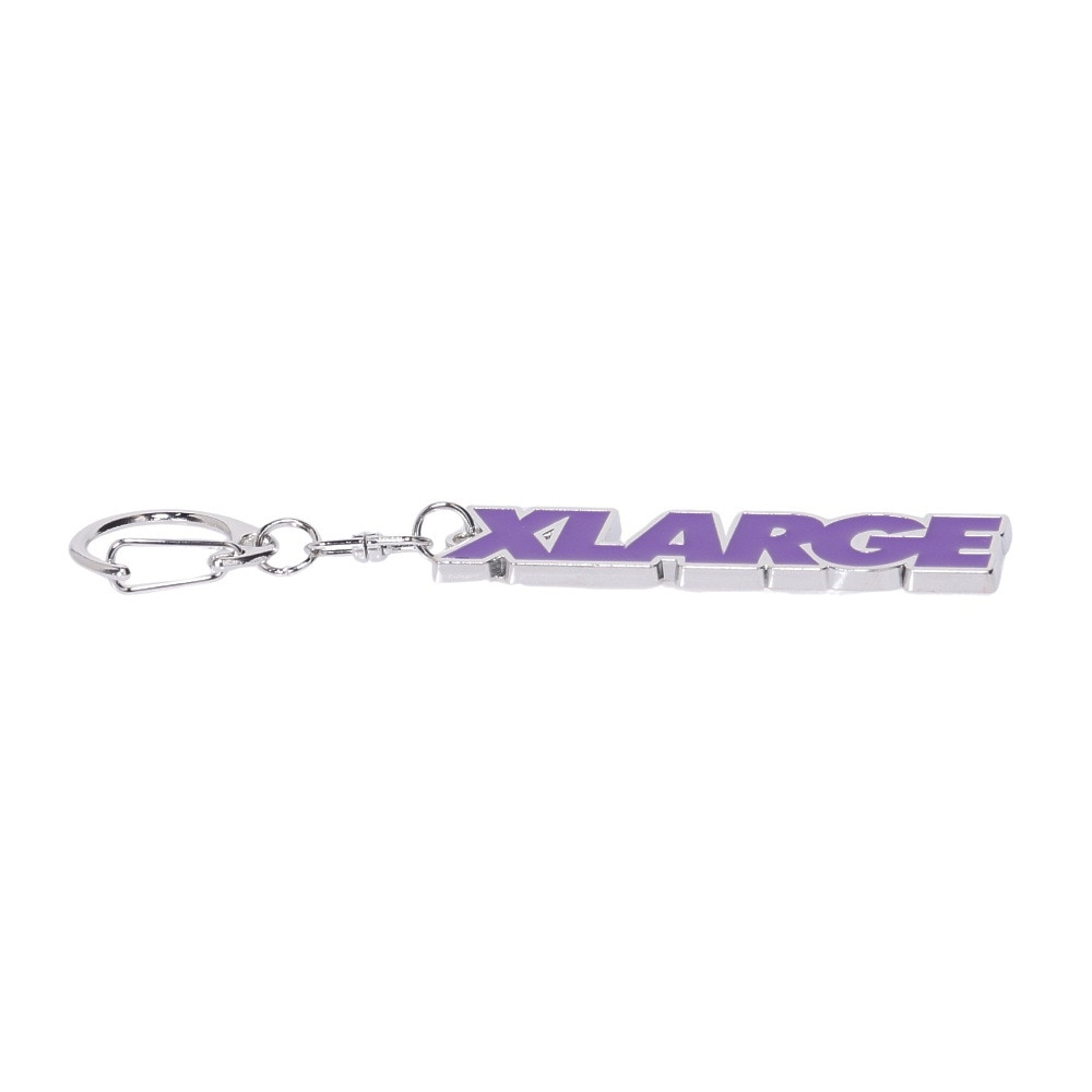 エクストララージ（XLARGE）（メンズ、レディース、キッズ）スタンダード ロゴ キーチェーン 101241054007-PURPLE