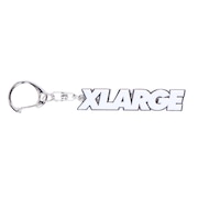 エクストララージ（XLARGE）（メンズ、レディース、キッズ）スタンダード ロゴ キーチェーン 101241054007-WHITE