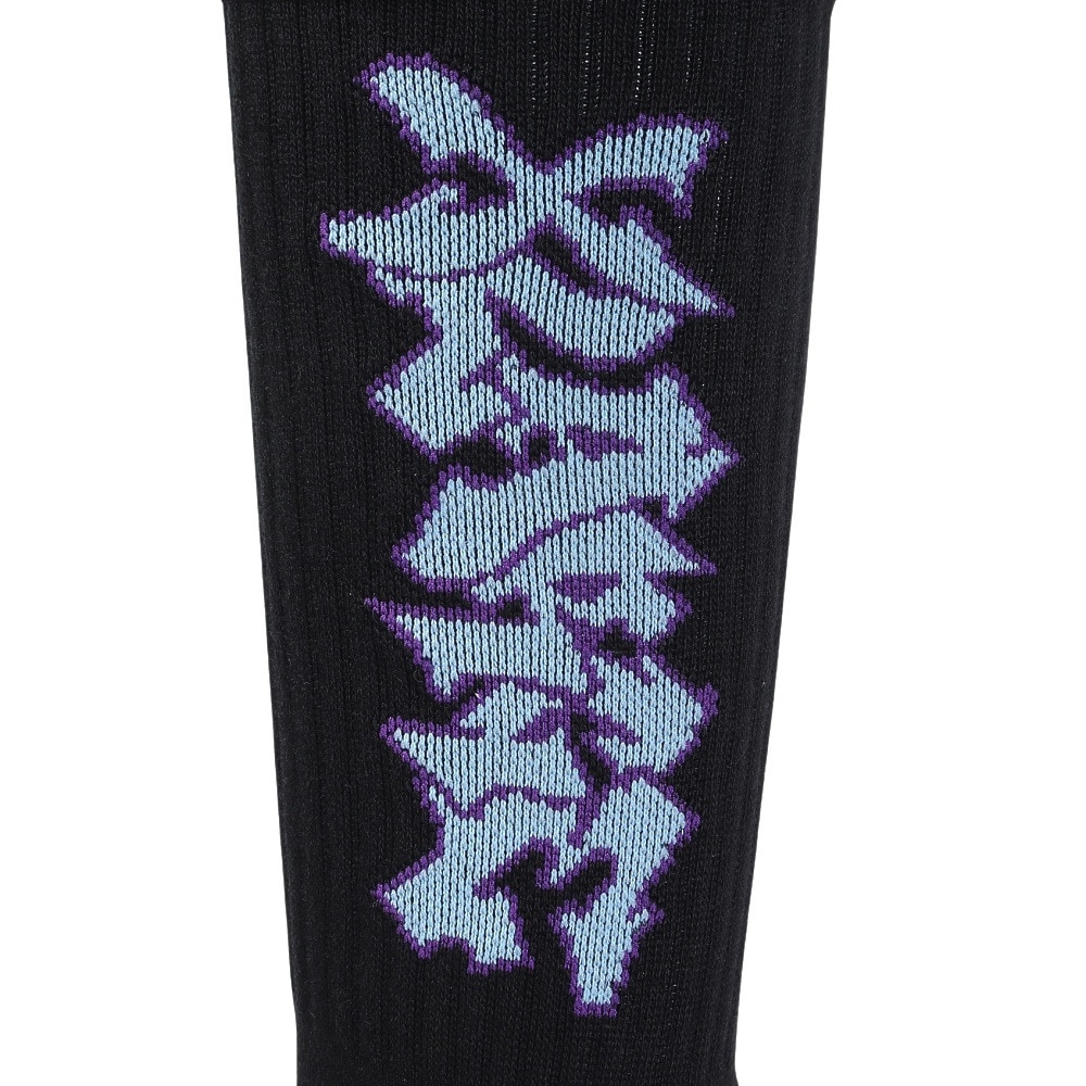 エクストララージ（XLARGE）（メンズ）GRAFFITI ロゴ ソックス 101241054010-BLACK