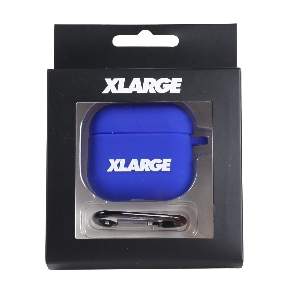 エクストララージ（XLARGE）（メンズ、レディース）スタンダード ロゴ 3rd ジェネレーション エアーポッズ ケース 101241054011-BLUE