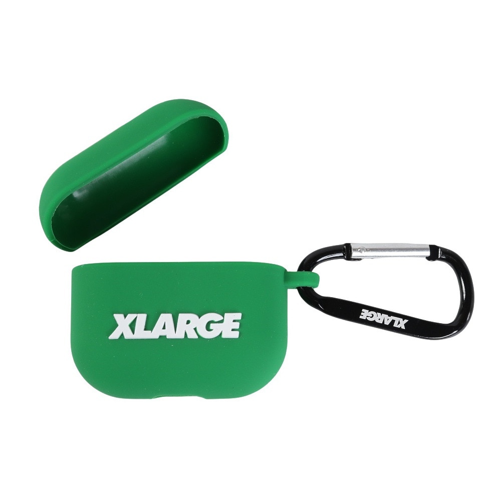 エクストララージ（XLARGE）（メンズ、レディース）スタンダード ロゴ 3rd ジェネレーション エアーポッズ ケース 101241054011-GREEN