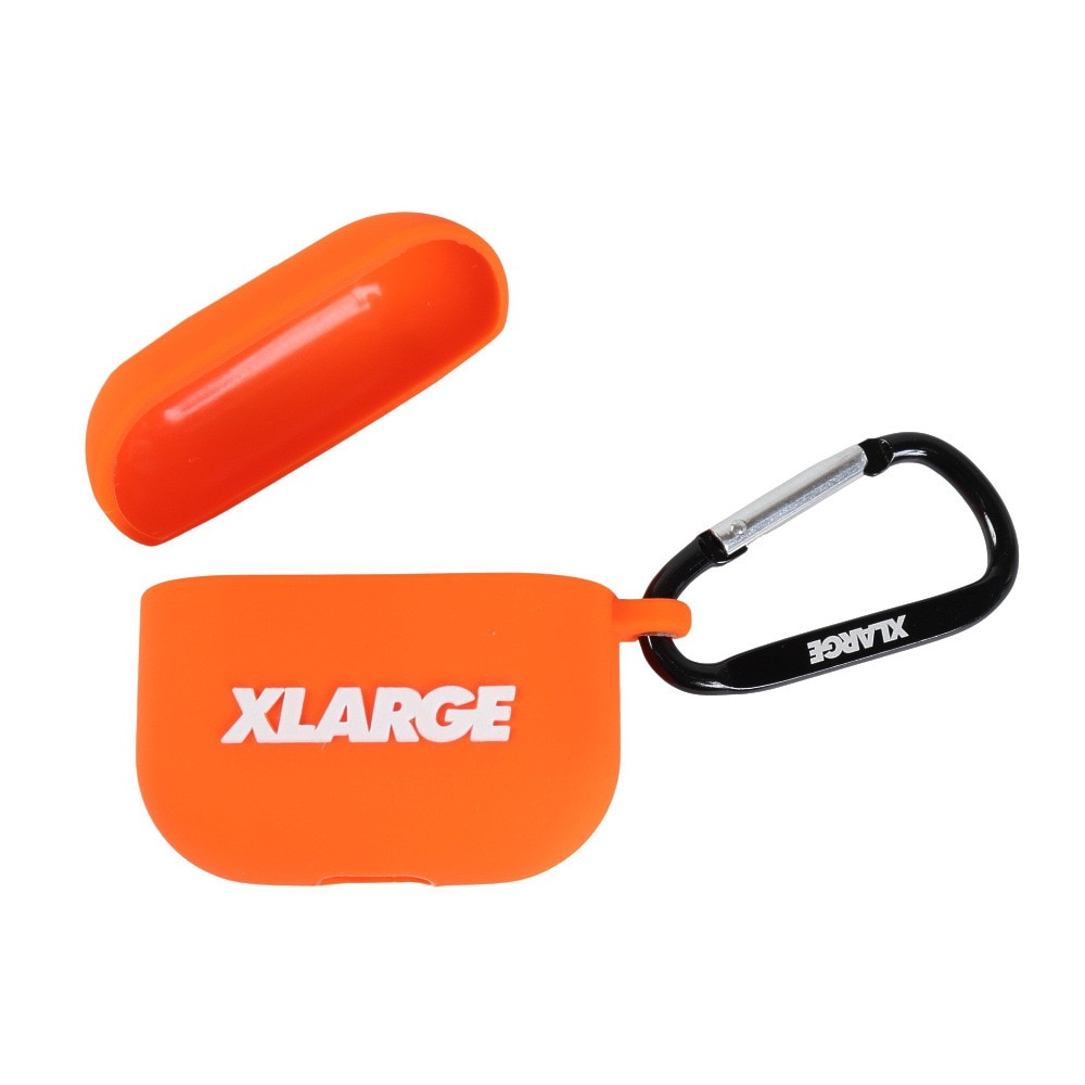 エクストララージ（XLARGE）（メンズ、レディース）スタンダード ロゴ 3rd ジェネレーション エアーポッズ ケース 101241054011-ORANGE